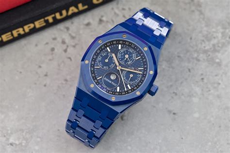 audemars piguet all blue|audemars piguet royal oak blue.